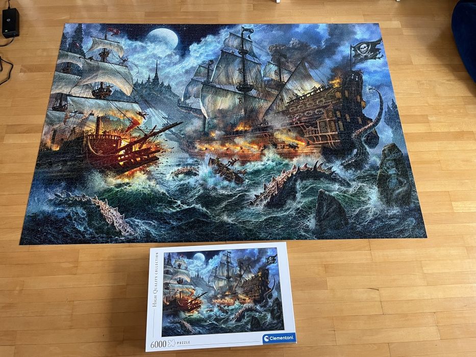 Puzzle 6000 el. Clementoni