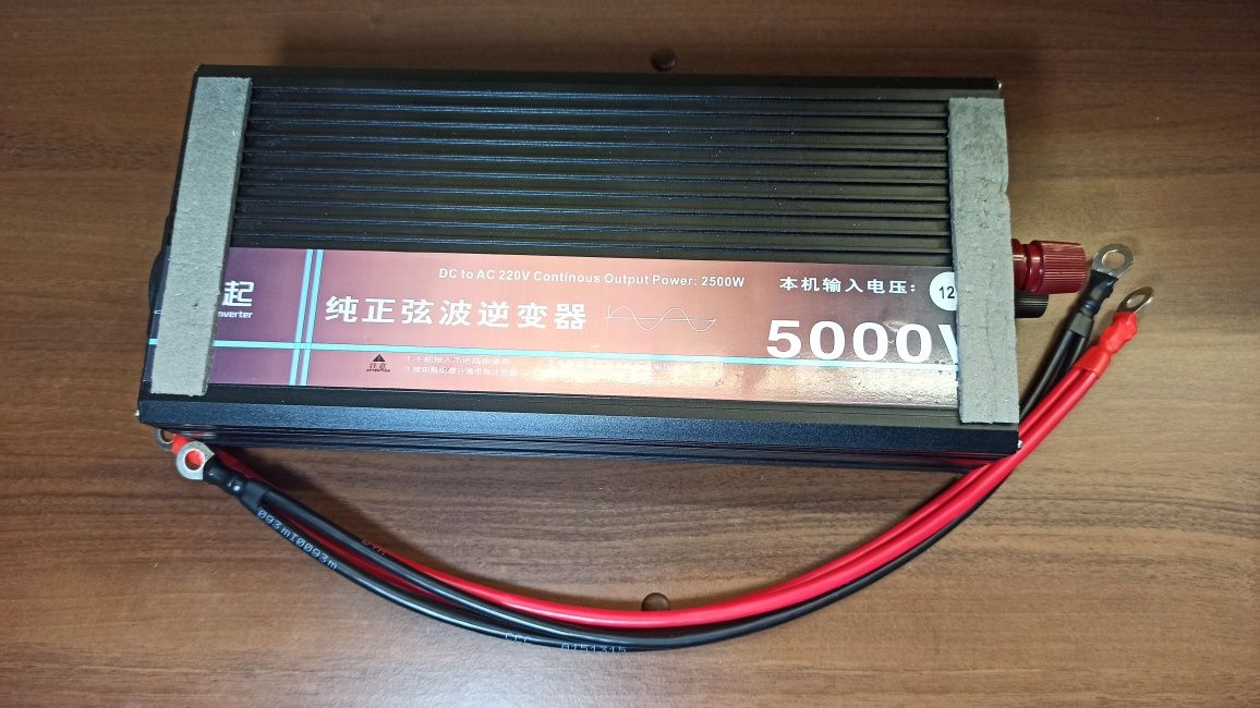 Перевірений інвертор 12-220V 2500W, який вартий цих грошей!
