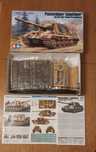 Model czołgu Jagdtiger firmy TAMIYA skala 1:35.