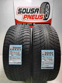 2 pneus semi novos Bridgestone 225/50R18 98H RFT Oferta dos Portes