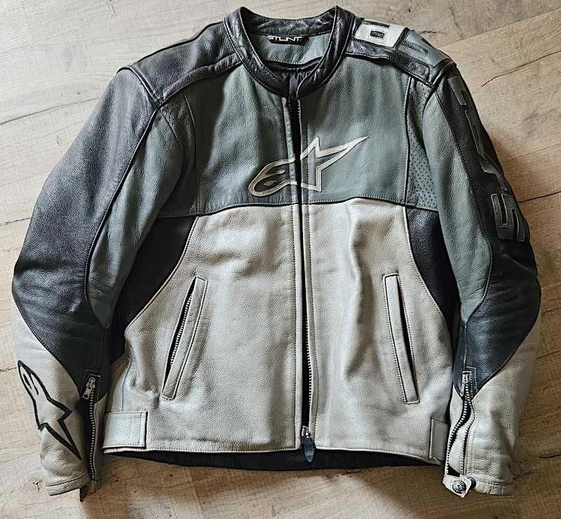 Casaco couro grão Alpinestars