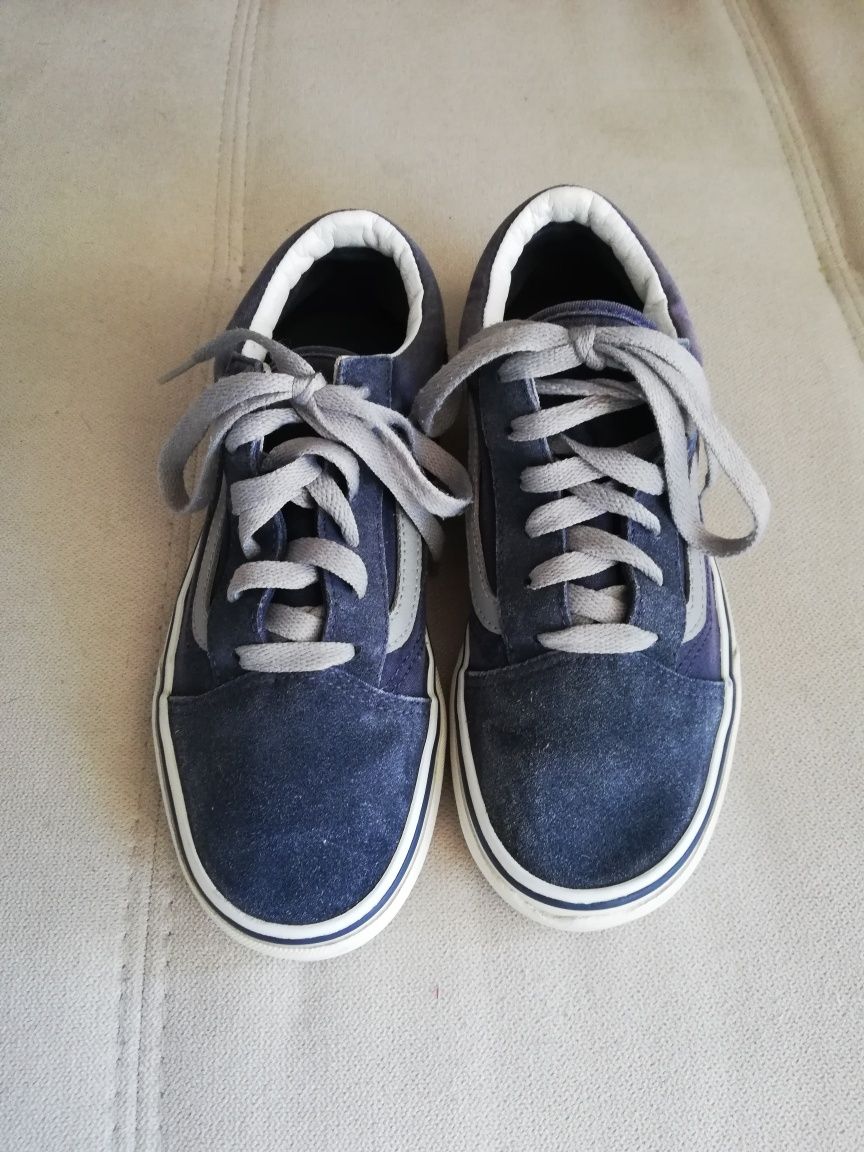 Vans Originais - Azul/branco/cinzento