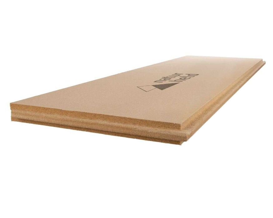 Wełna drzewna NATURHELD 180 – płyta 40mm 4cm, pióro-wpust, 615×1880 mm