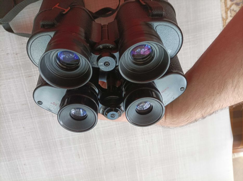 Lornetki TENTO 10x50 7x50, szkła powłoki koloru rubinowego zeiss