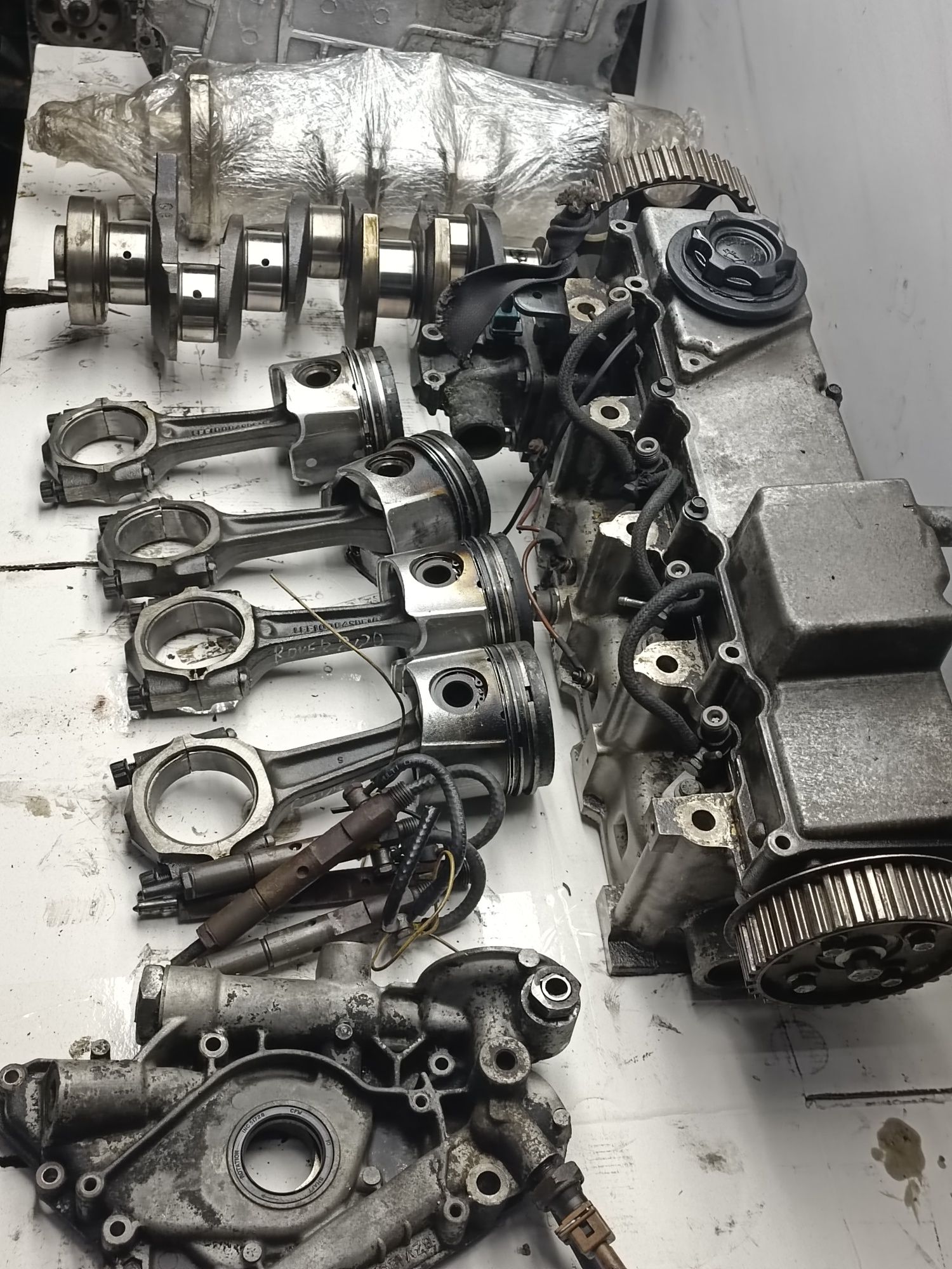 Колінвал Frilender 2,0 Honda accord 2,0 поршня