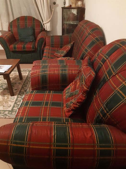 Conjunto 3 sofás (sofá cama)