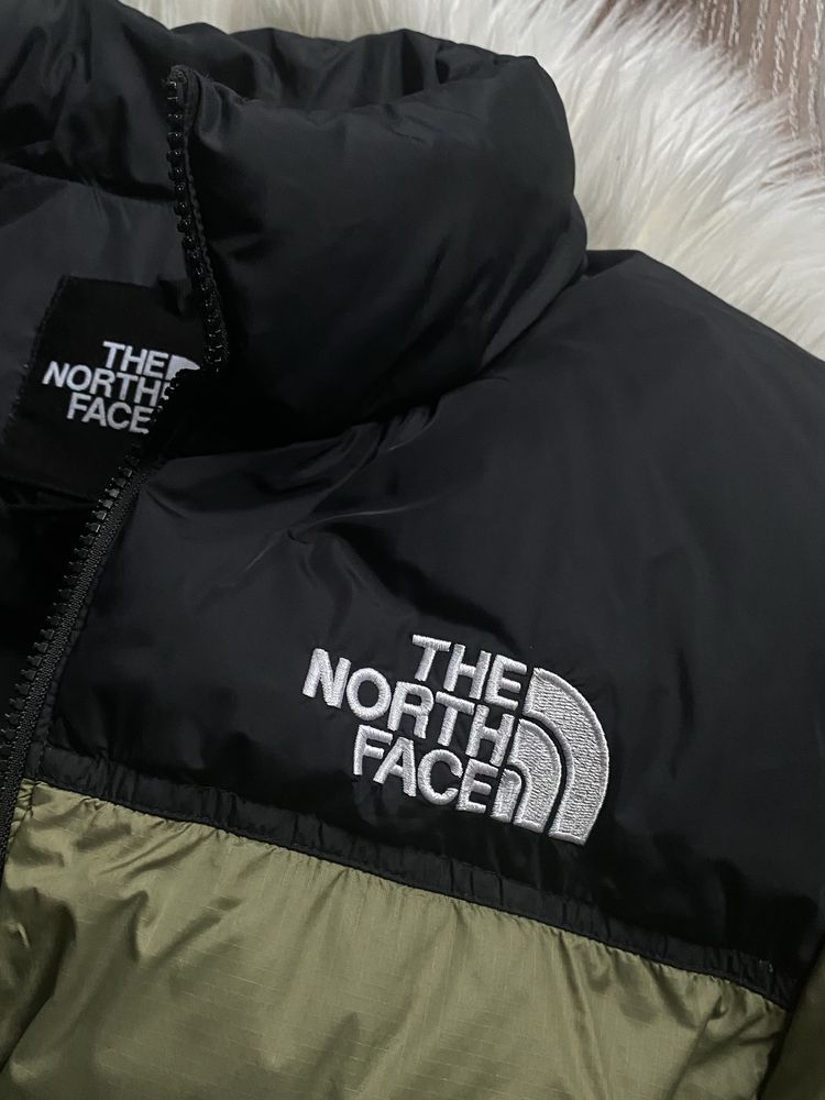 Kurtka The North Face nuptse 700 khaki nowa M