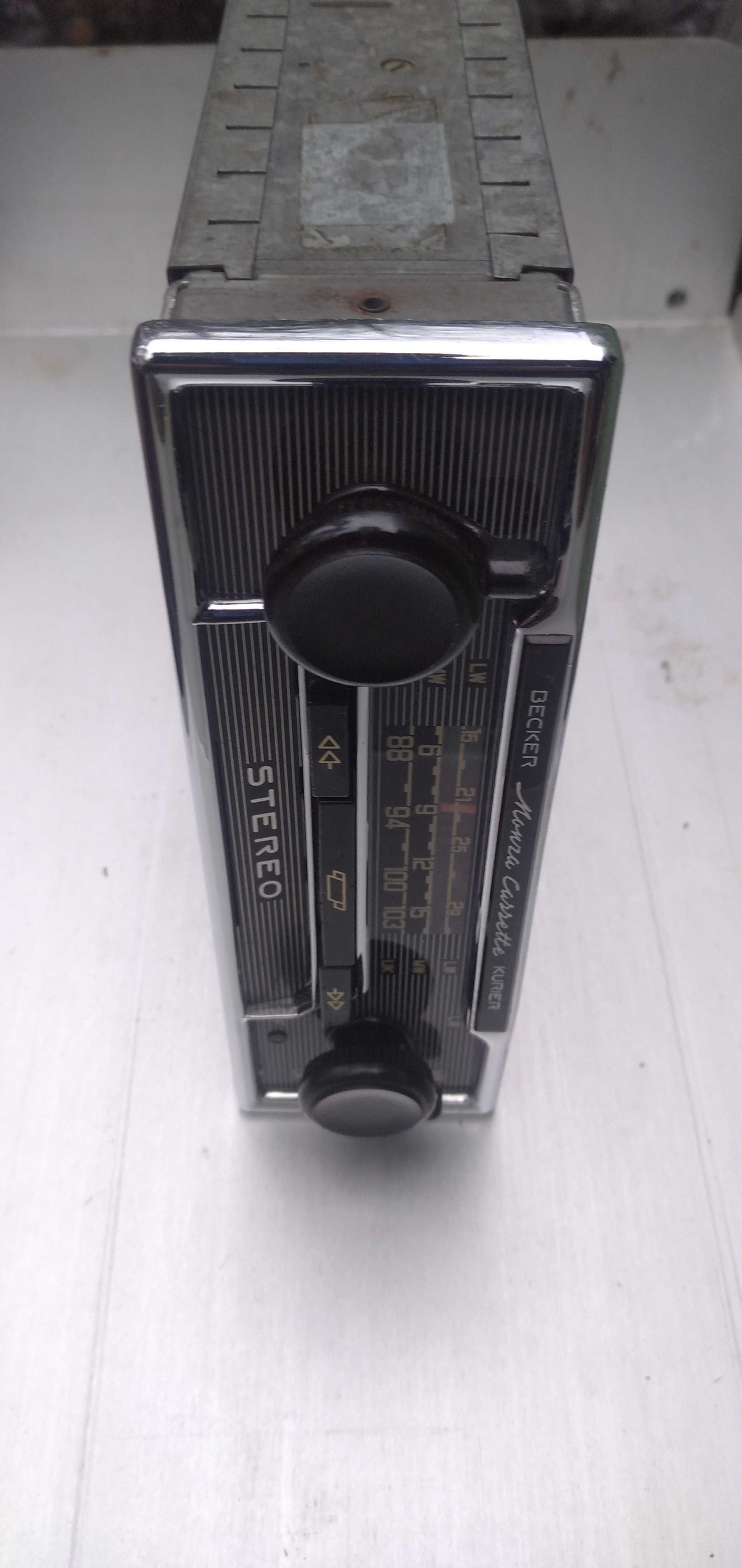 Becker Monza Cassette Kurier Zabytkowe Stare Radio