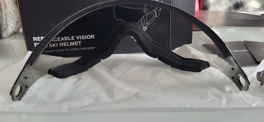 Wymienna szyba do kasku narciarskiego 4f