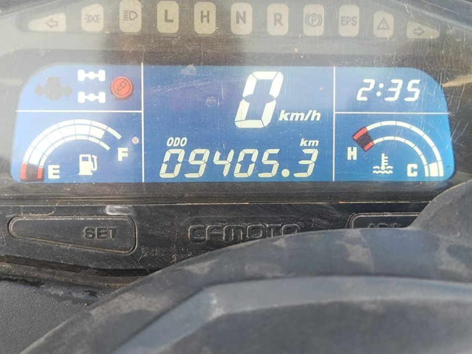 Quad CF Moto 800 . Wyciągarka pług .samochodowy inny .