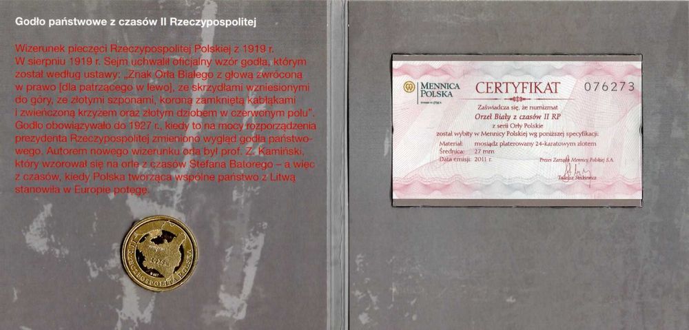 Orzeł Biały z Czasów II RP