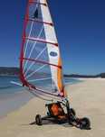 Carro à vela , com algum uso