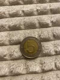 Moneta 5 zł rok 1994