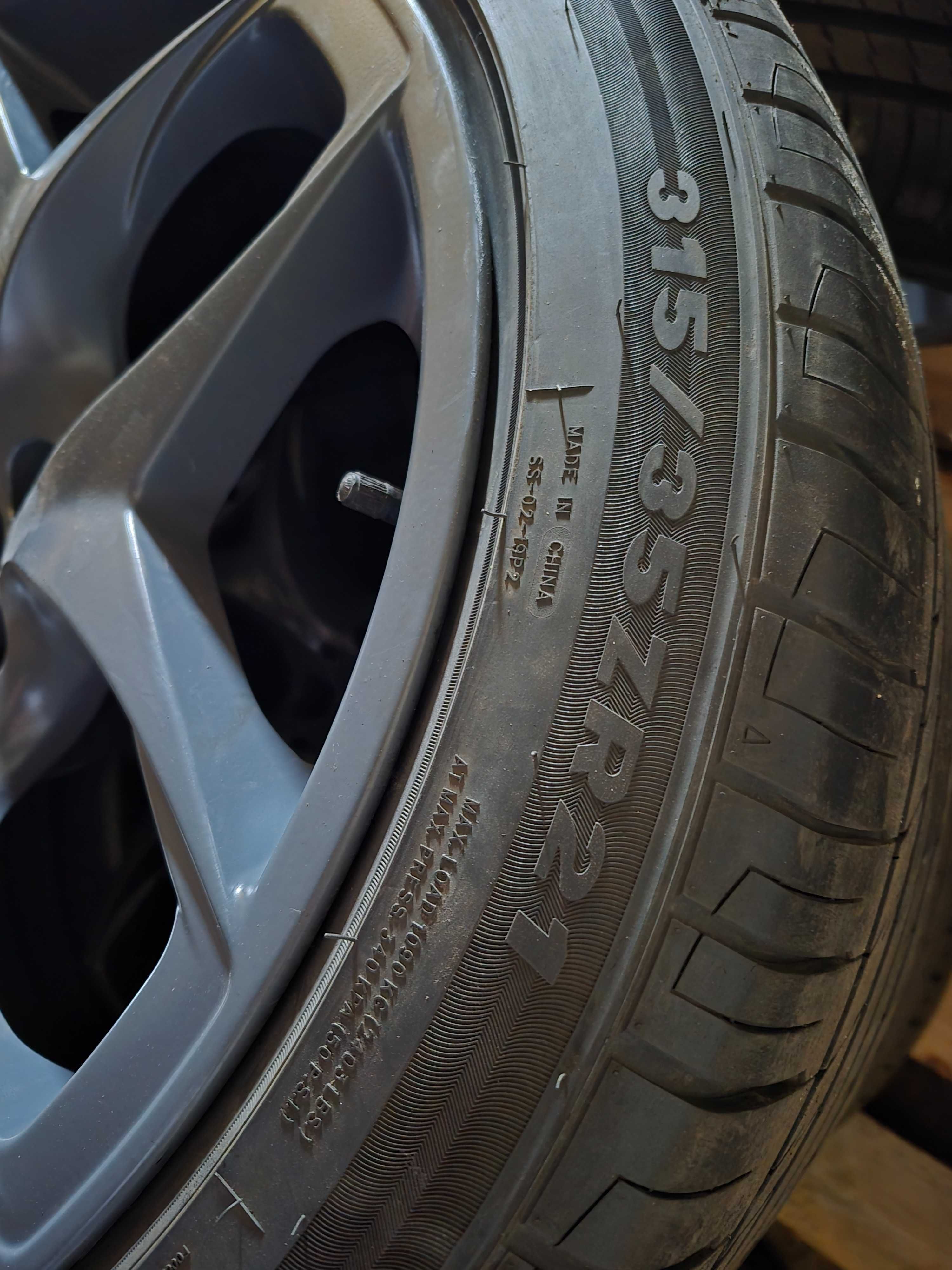 Felgi 21" bmw x6 e71 i inne, 2x 8", 2x10" szer. Opony lato!