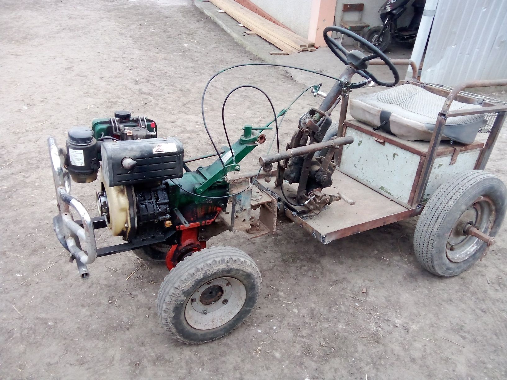 Продам адаптер для мотоблока  з рулевим .