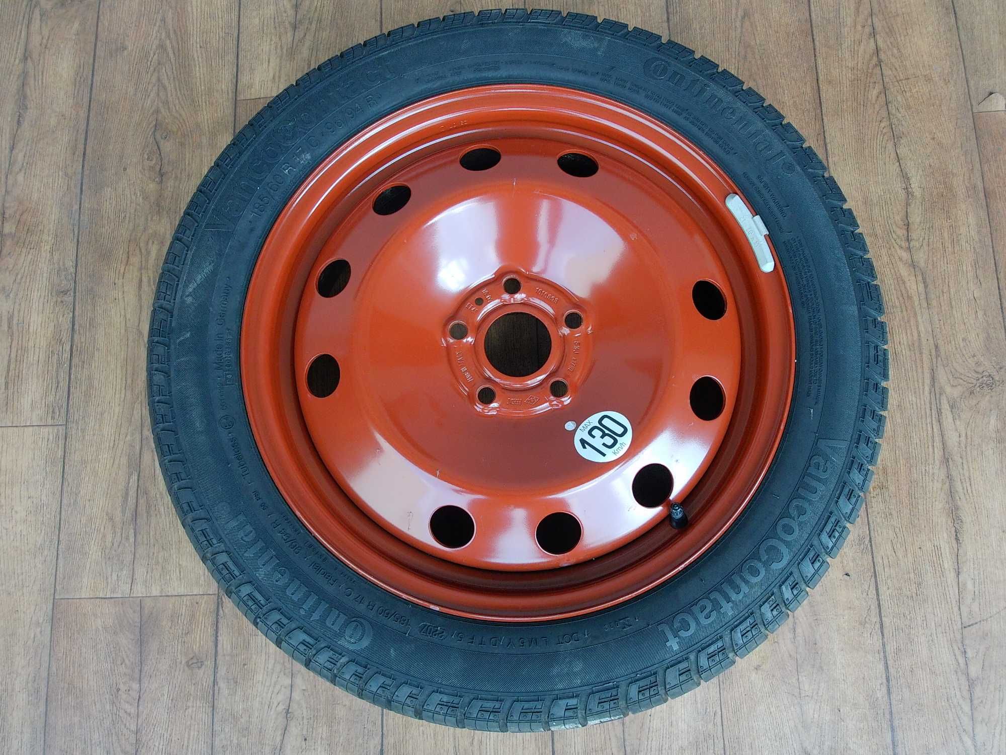 Koło dojazdowe Renault 17x5,5 5x108 jak nowe