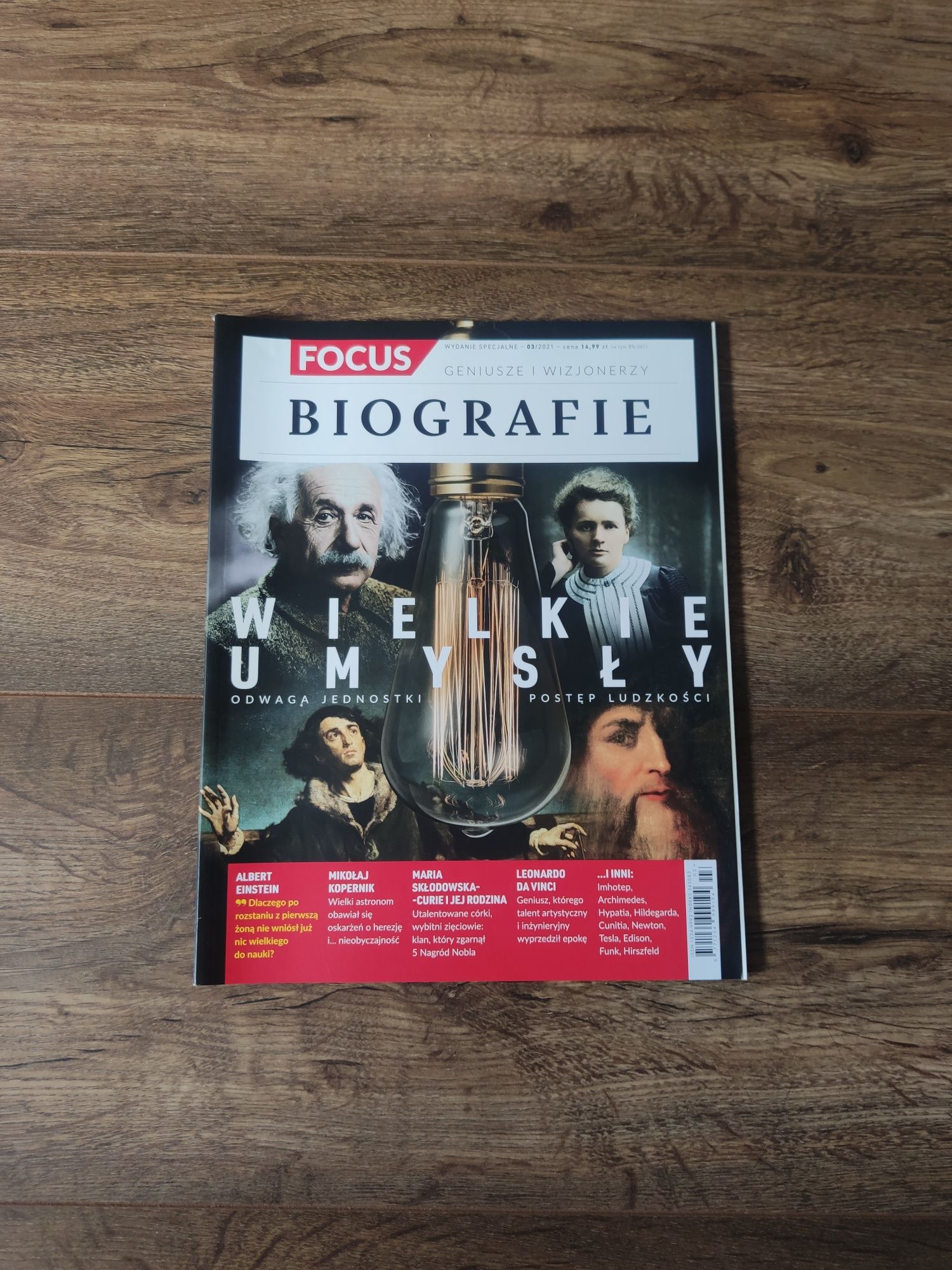 Czasopismo Focus Biografie 03/2021