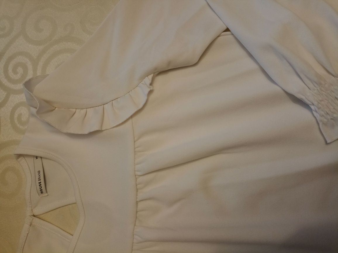 Biała elegancka bluzka M