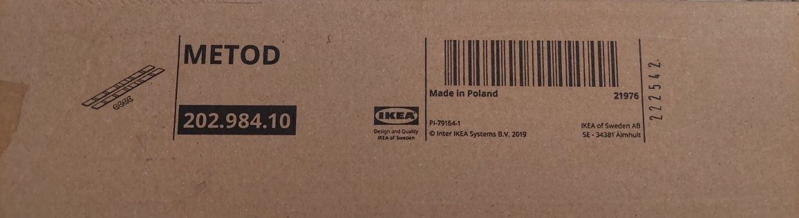 Metod Ikea zestaw do montażu wyspy kuchennej, nowy