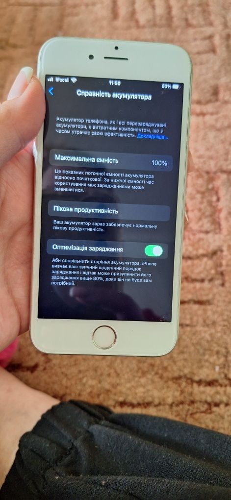 iPhone 6s 32гб батарея 100%