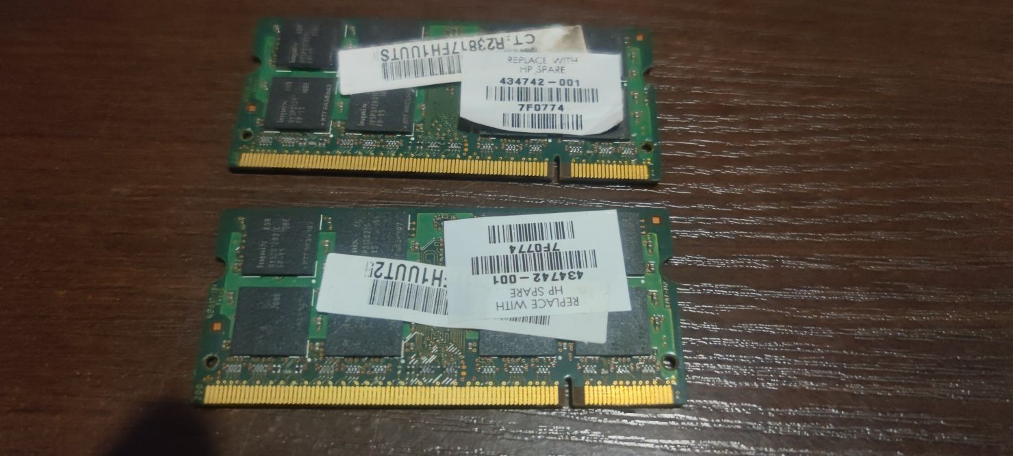 Оперативна пам'ять SODIMM DDR2