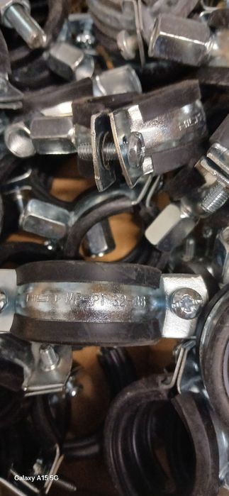 Abracadeiras 32-36 M/10 -M/8 com borracha