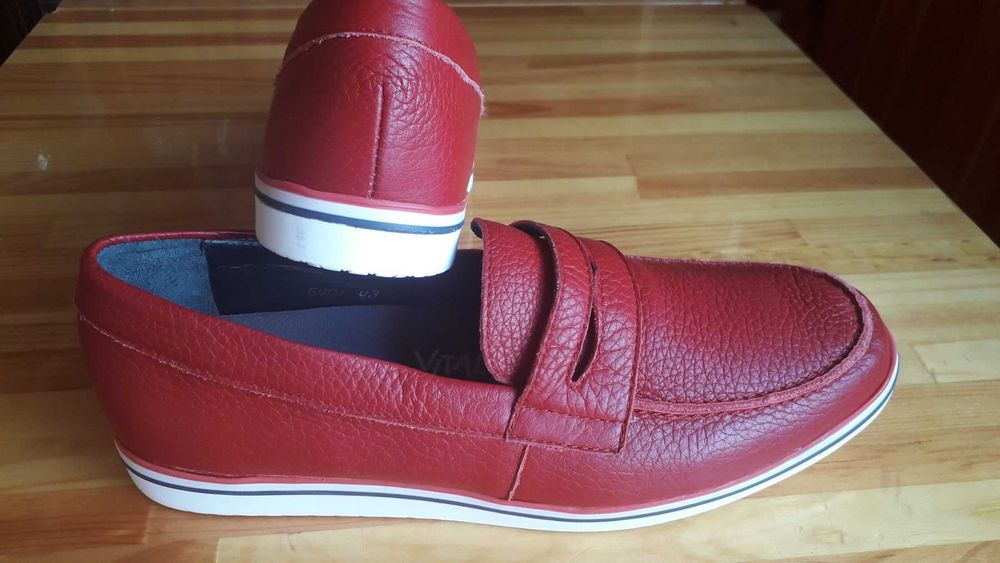 Мокасини шкіряні 42р