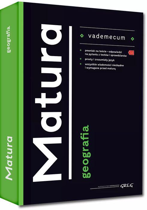 Vademecum matura - geografia. Greg. Nowy Produkt
