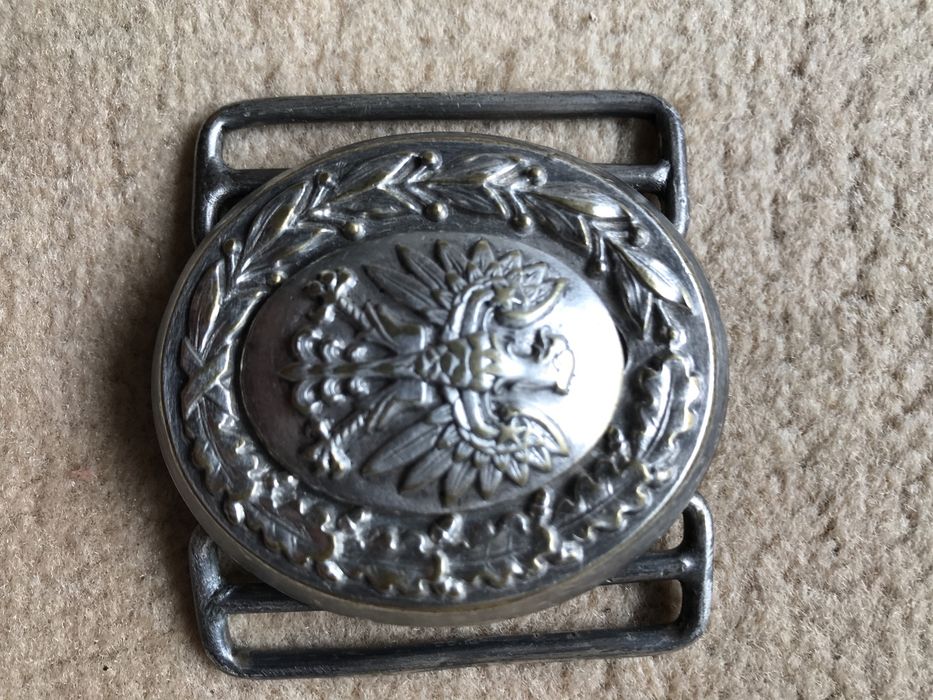 Klamra pasa galowego Wojsk Lądowych LWP wz52 PRL