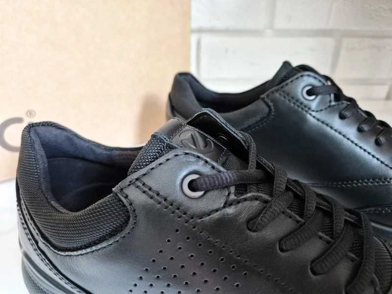 Nowe Męskie buty 41 czarne buty ECCO skórzane buty 41 wizytowe