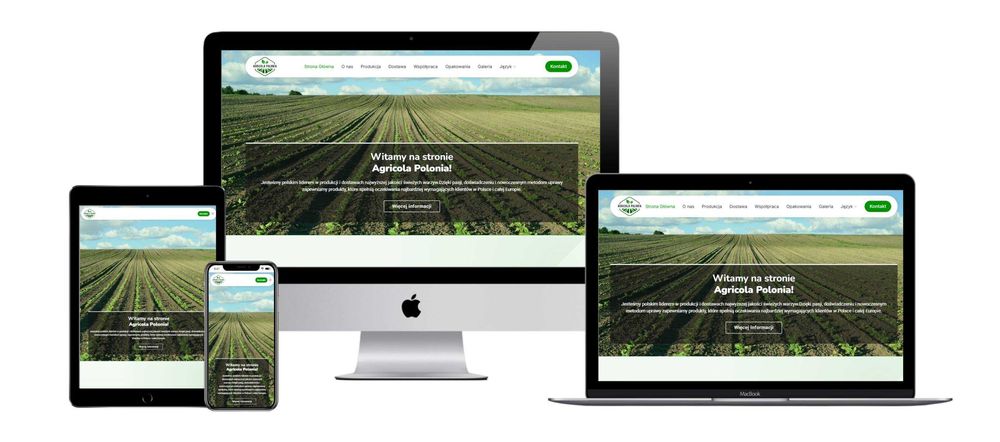 Strona internetowa dla firmy - pełna obsługa firm