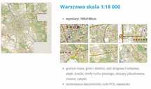 Warszawa mapa Ścienna XXL Jokart plan miasta 1:18 000 zawieszana