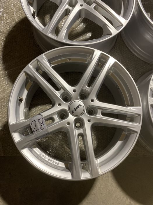 Felgi rial 7,5jx17h2 et47 5x112 komplet wysylam audi skofa vw