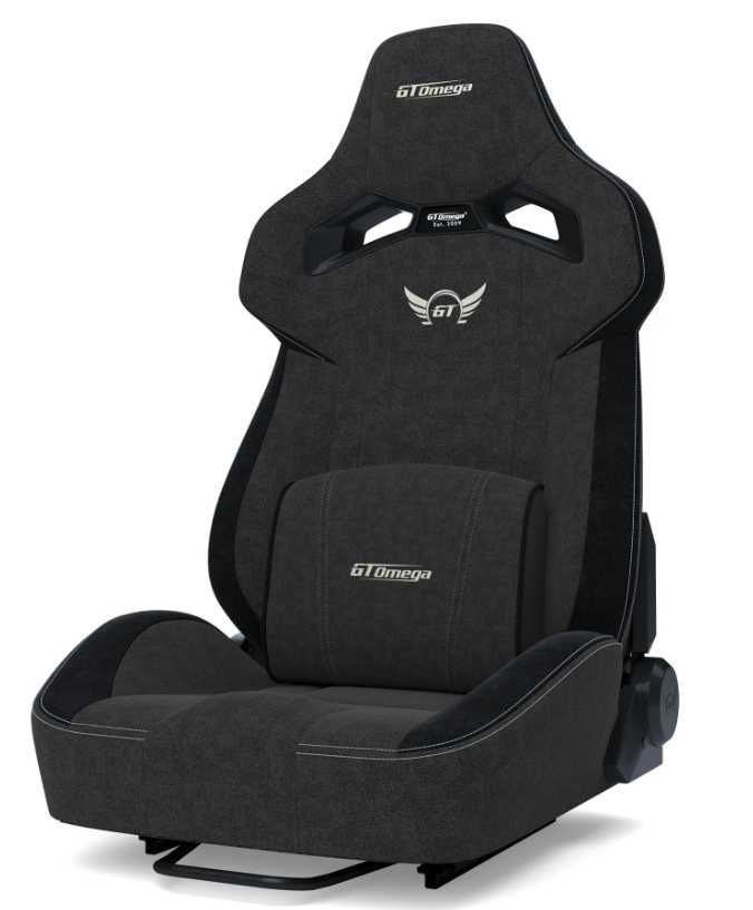 Assento reclinável GT Omega RS12 preto