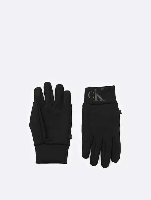 Перчатки calvin klein (ck neoprene mono logo gloves)с америки s-m,l-xl