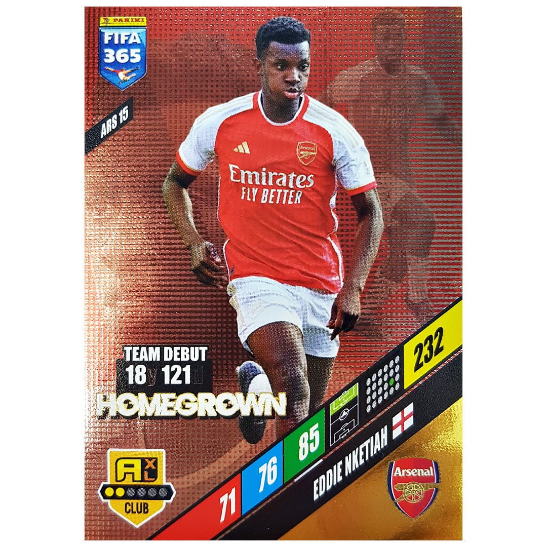 Karta Panini 2024 Fifa 365 Eddie Nketiah Ars 15 Club