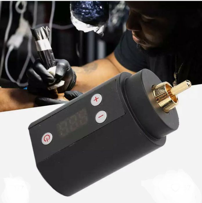 Аккумулятор, батарея для тату машинки разьем RCA