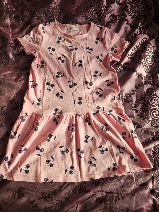 Sukienka z krótkim rękawem r. 116