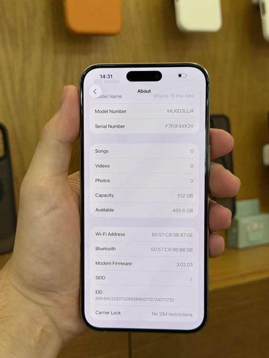 iPhone 15 Pro Max 512gb Natural з Гарантією