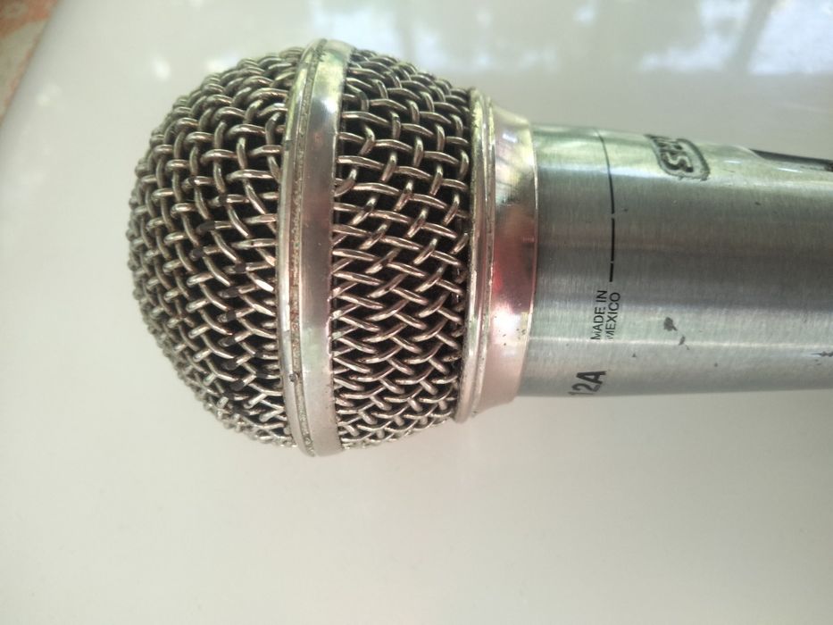 Микрофон "SHURE-12A" (Made in Mexico), профессиональный, фирменный!УХ!
