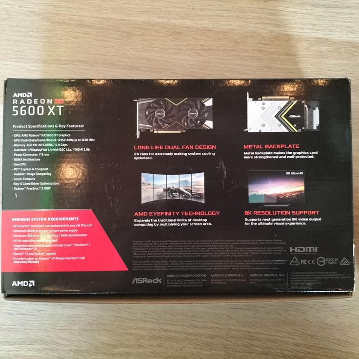 AMD Radeon RX 5600 XT Challenger 6GB GDDR6