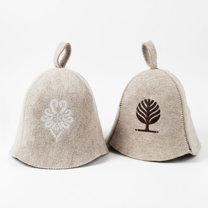 Czapka do Sauny 100% Natura ZESTAW