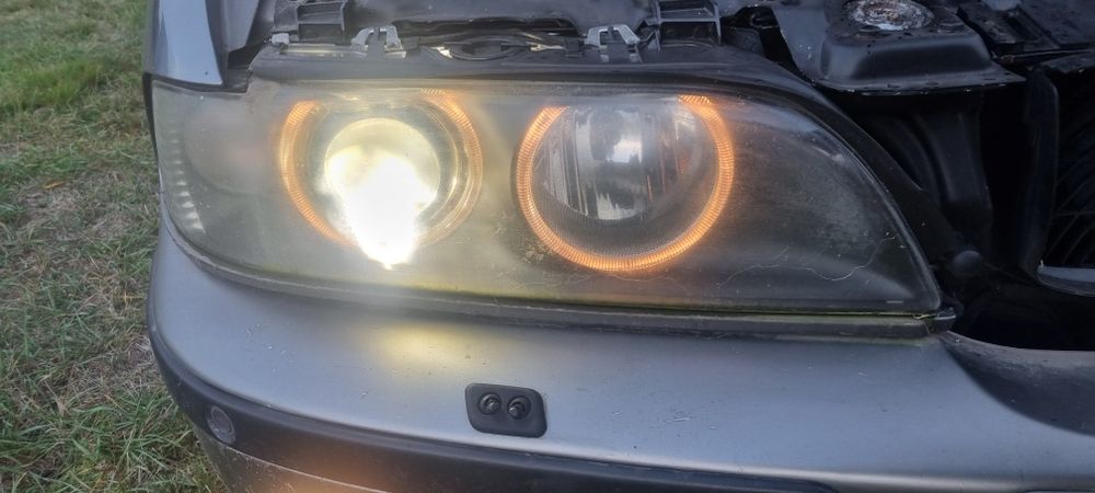 BMW E39 Xenon Lampy Przód Polift Lewa Prawa Zobacz!