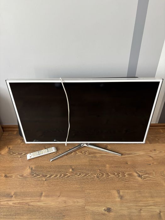 Telewizor Samsung 40" 40 cali biały LED smart tv ue40es6710s