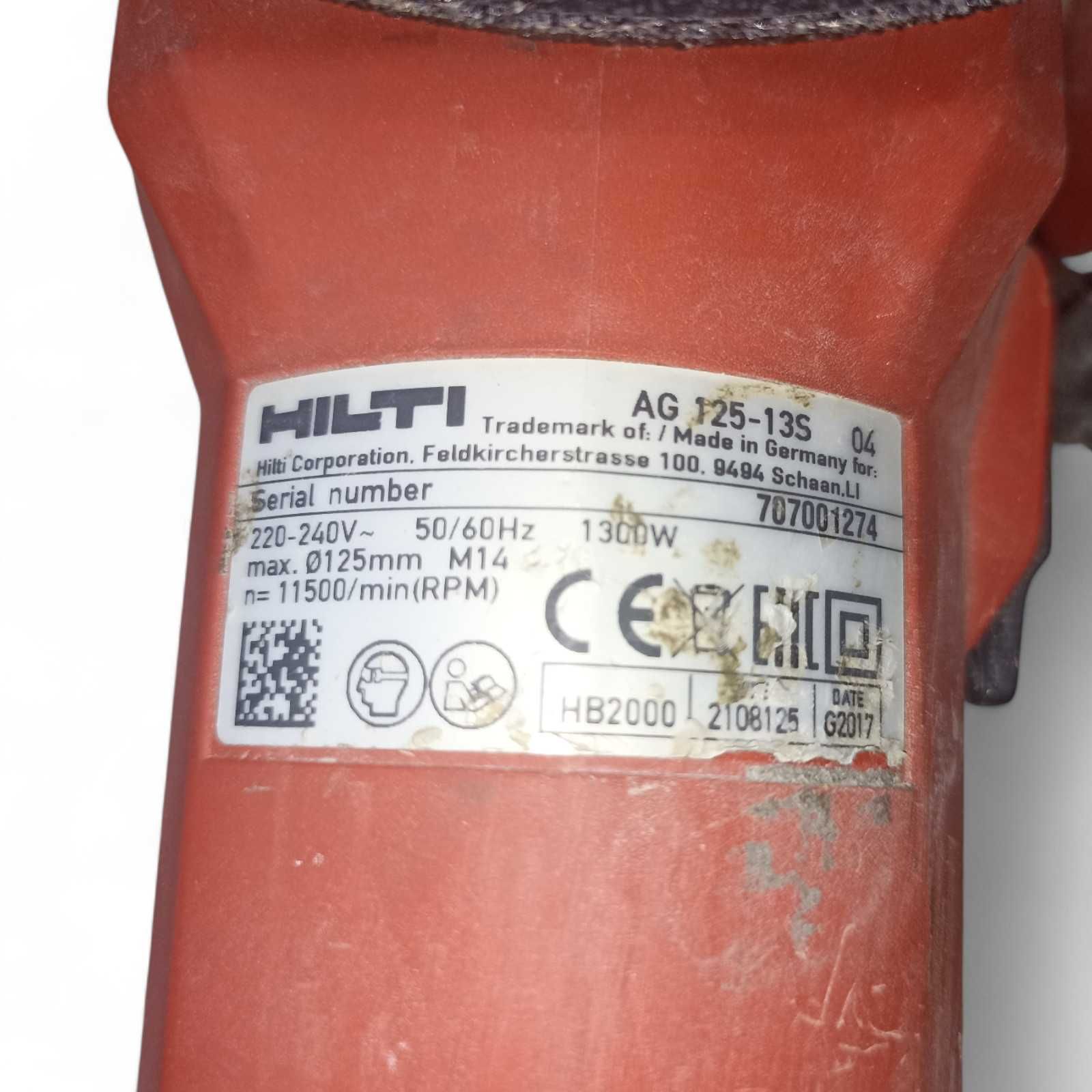 Szlifierka - Hilti AG 125-13S