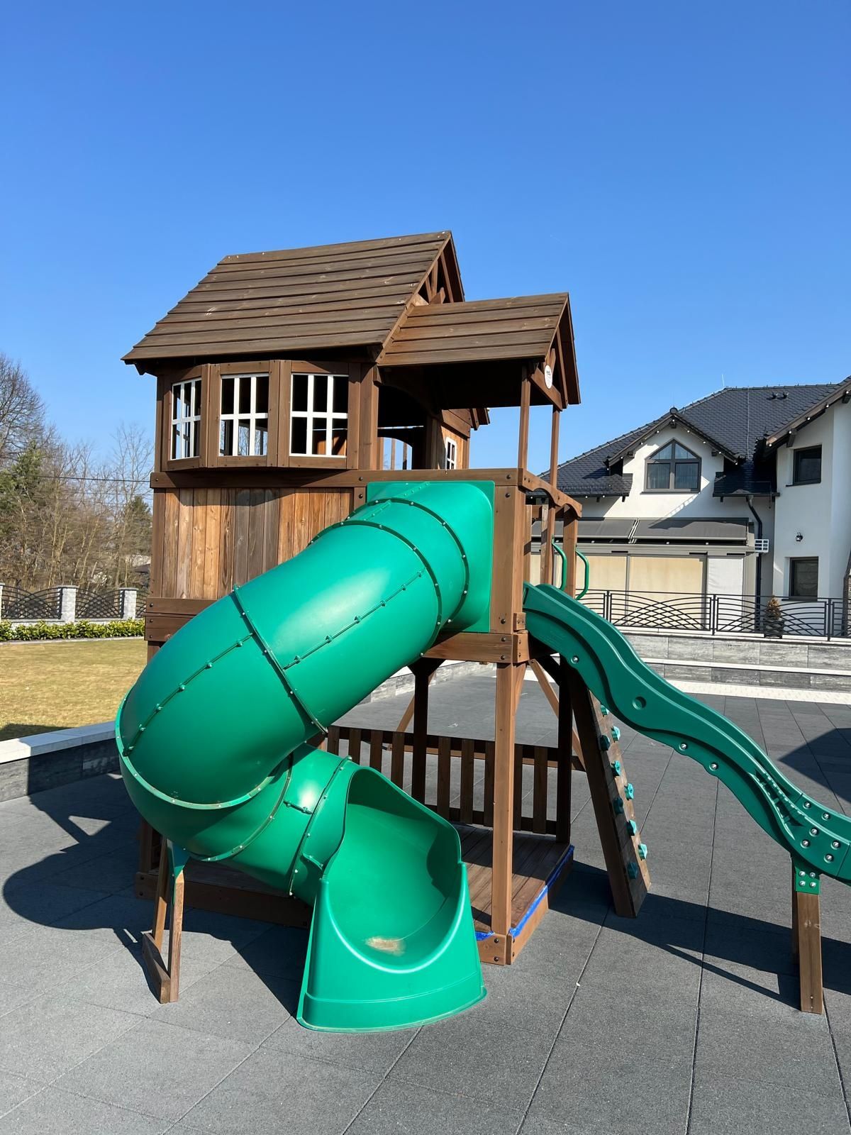Plac zabaw dla dzieci (drewno) - 3-10lat