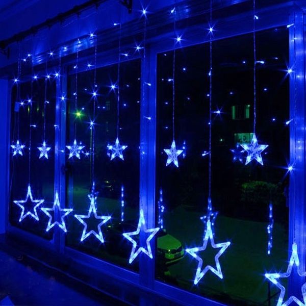 Cortina estrelada luminosa