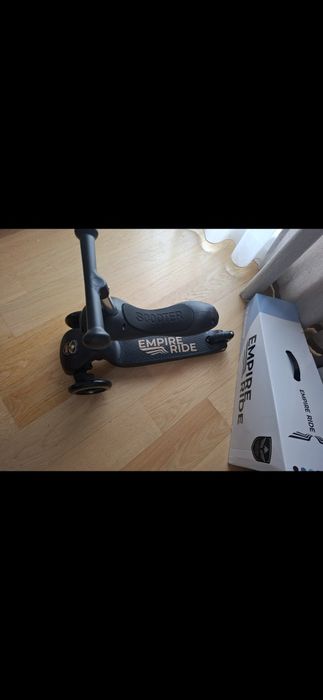 Nowy jeździk hulajnoga Empire ride 2w1 czarna nie scoot