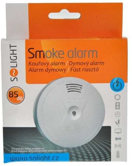 Solight 1D30 - detektor dymu + alarm 85dB