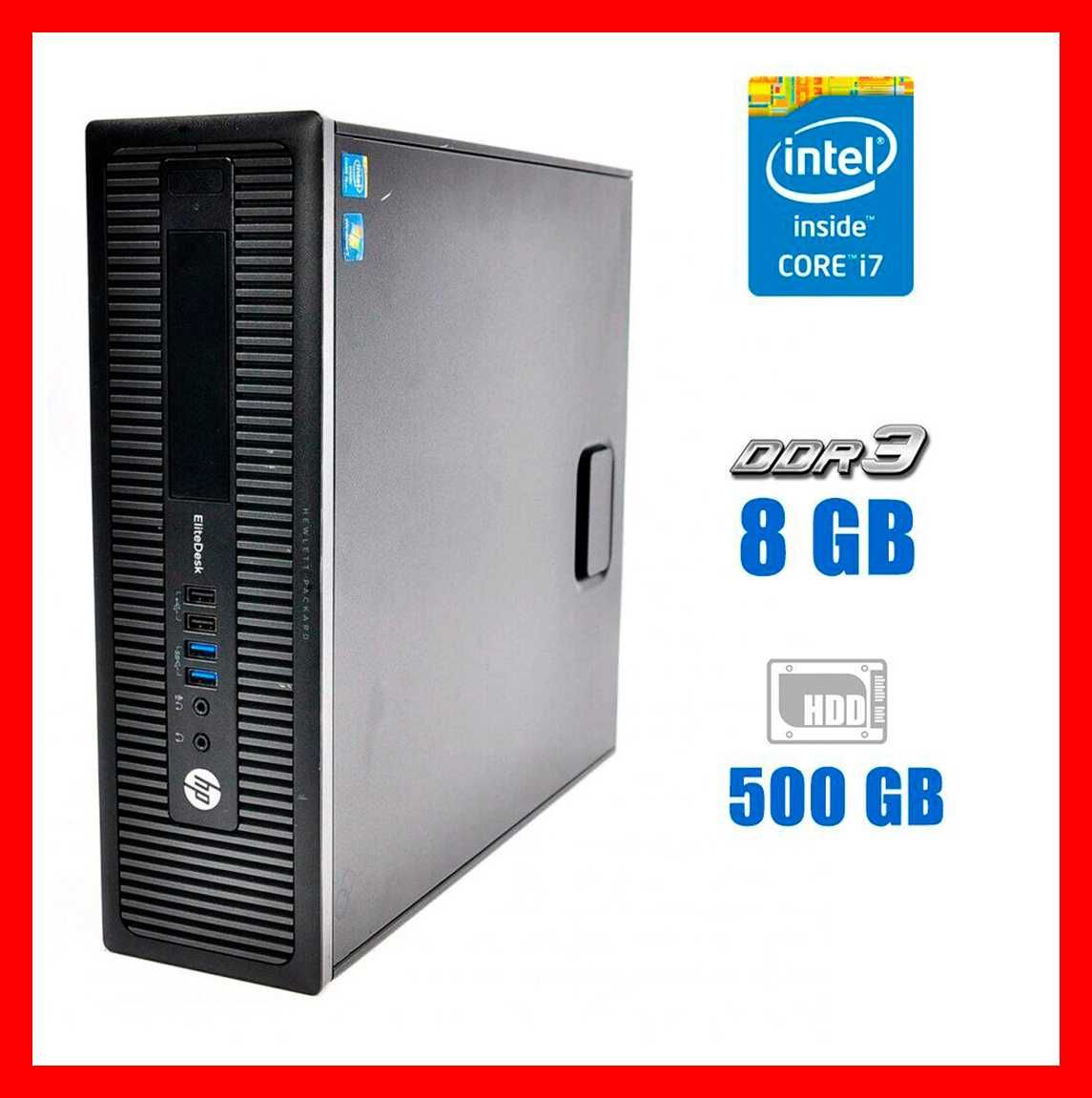 Компьютер HP/Core i7-4770 4(8) ядра 3.4-3.9GHz/8GB DDR3/500GB HDD